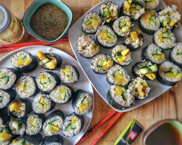 10 recettes de makis d'été