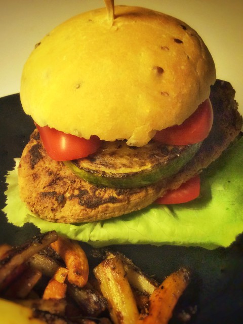 burger provençal vegan