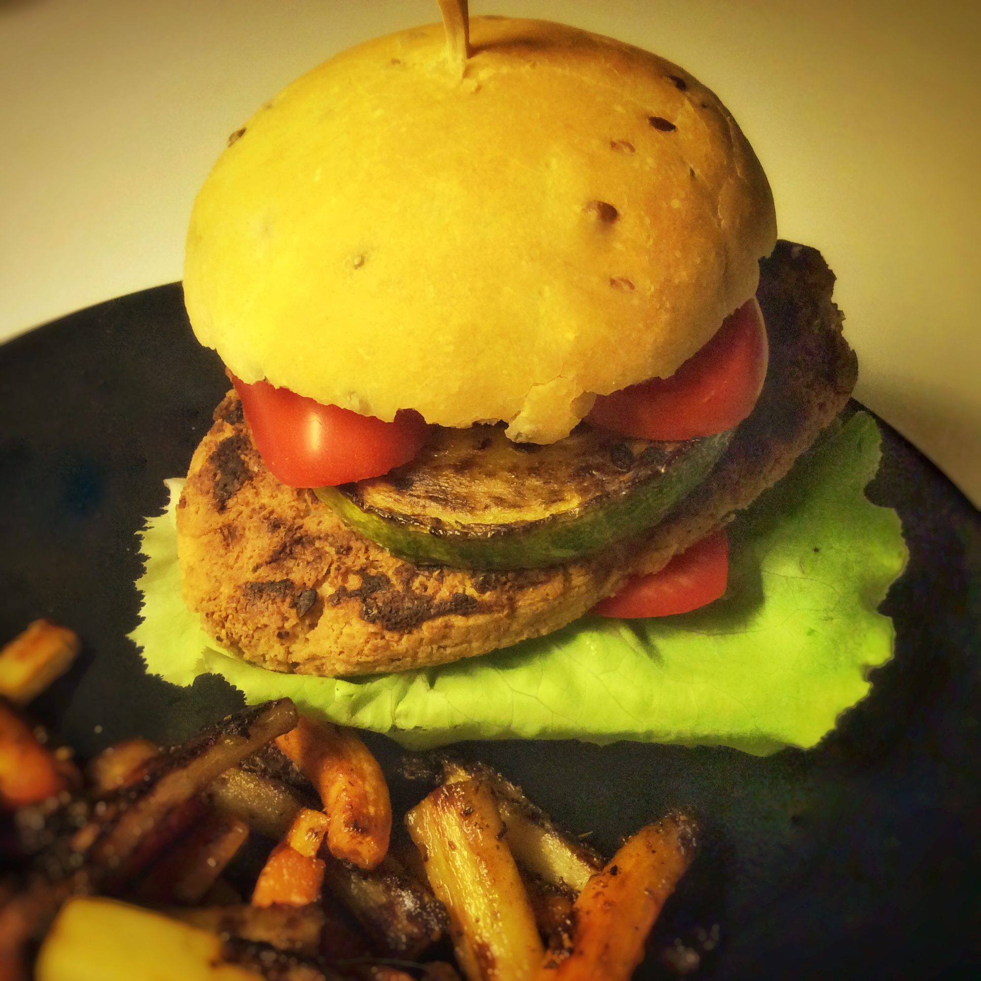 burger provençal vegan