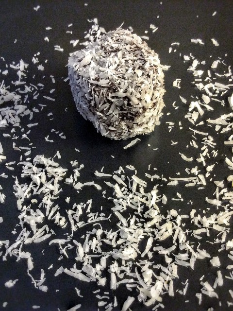 truffes crues chocolat banane