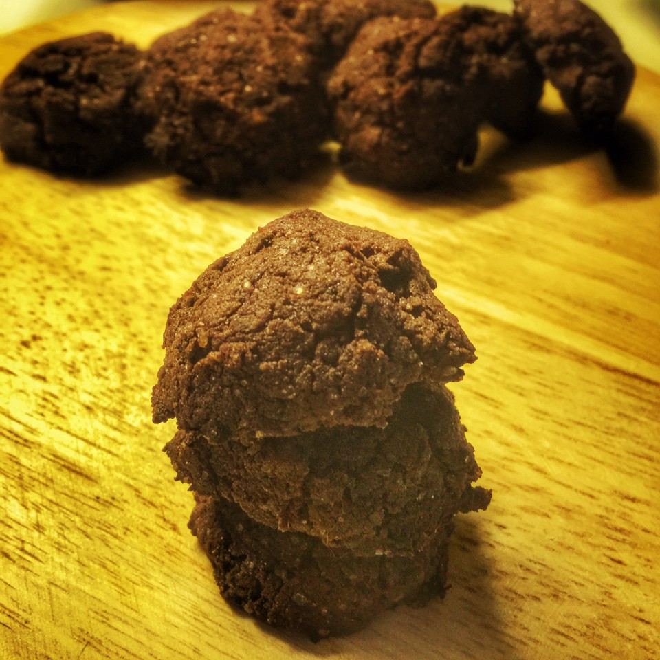 bouchées tièdes au chocolat