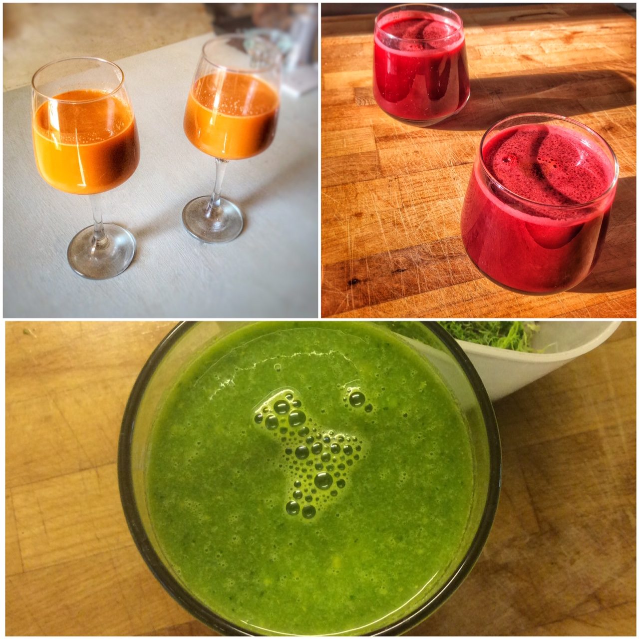 Recette Jus de fruits et légumes