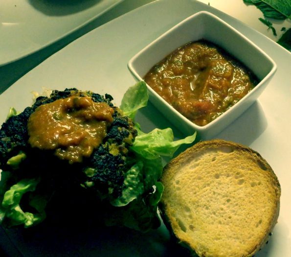 burger vegan week end dans mon assiette