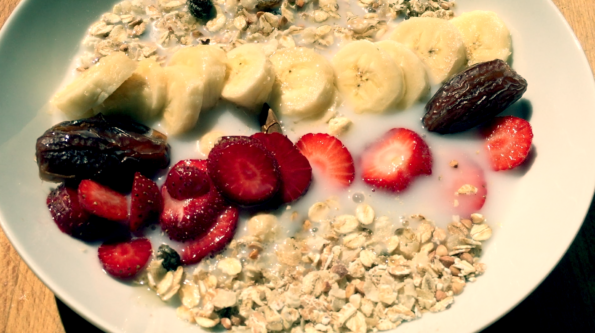 muesli week-end dans mon assiette vegan