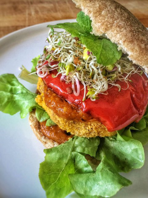 Burger de seitan