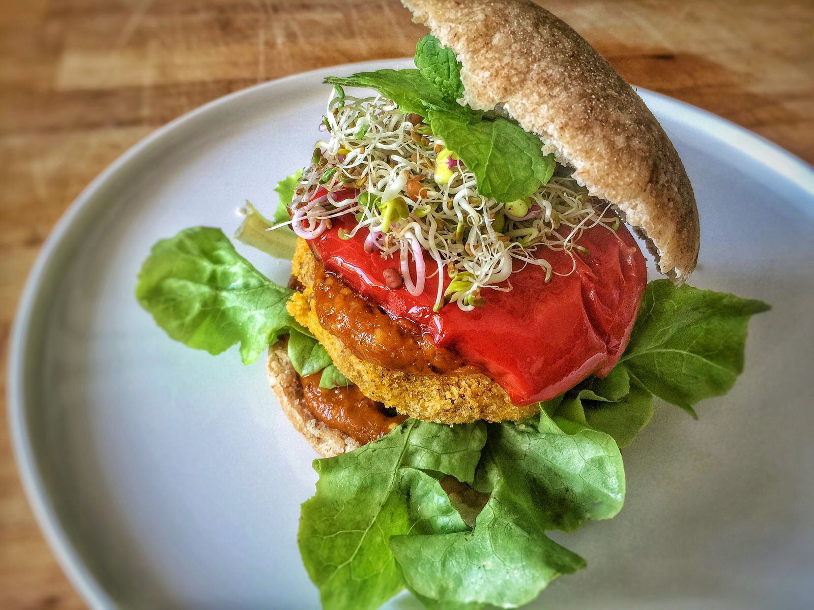 Burger de seitan