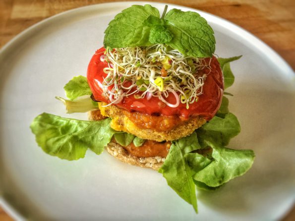 Burger de seitan