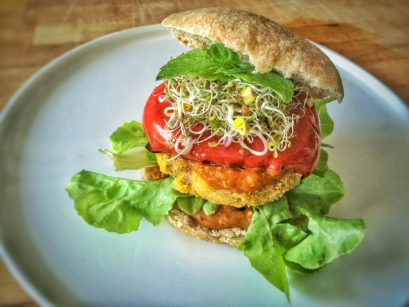 Burger de seitan