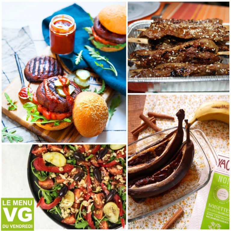 Menu VG du vendredi en mode barbecue vegan Vegan freestyle