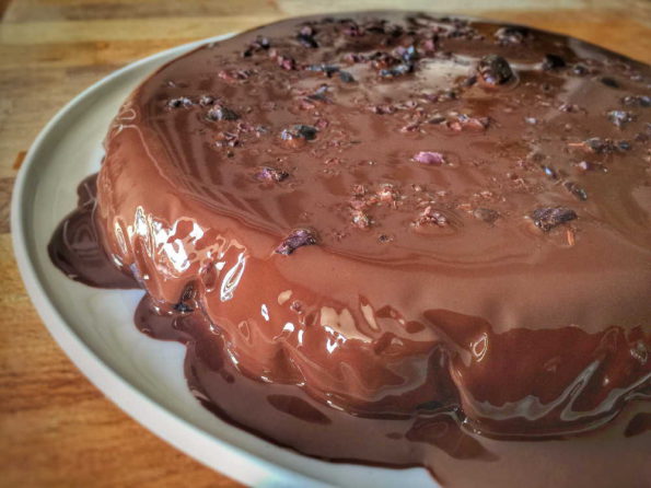 Gâteau au chocolat et courgette