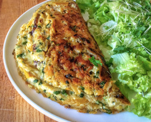 omelette vegan