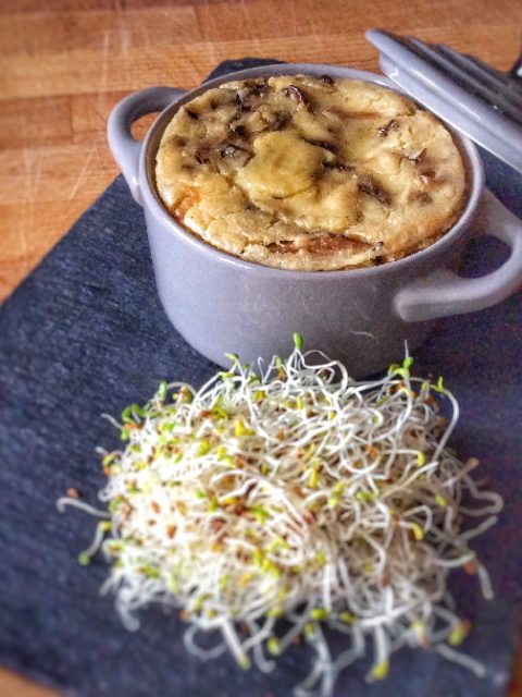 cocotte vegan champignons