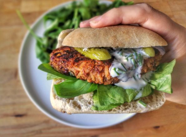 burger-vegan vegan debutant