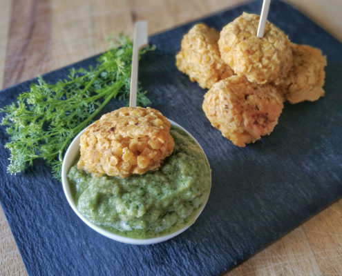 falafels lentilles corail