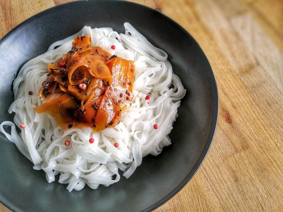 tagliatelles saumon vegan