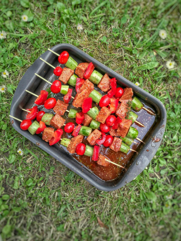 brochettes de seitan