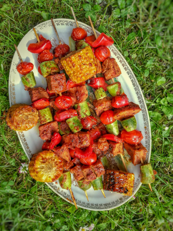 brochettes de seitan