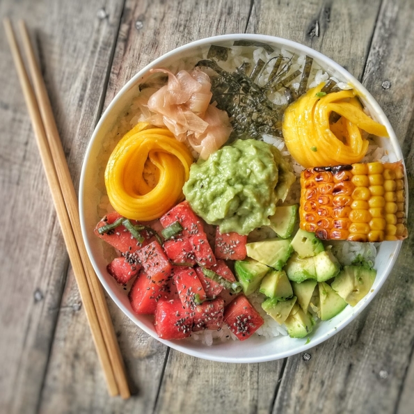 poke bowl vegan