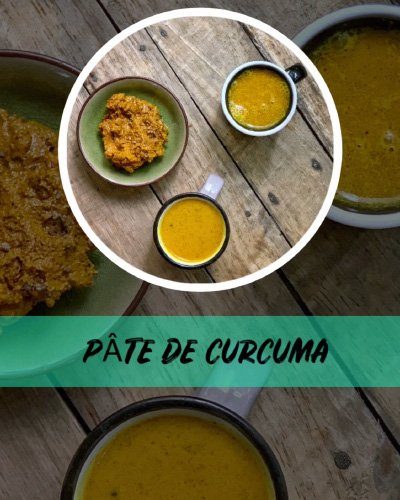 pâte de curcuma
