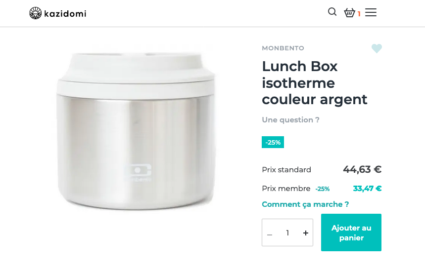 lunch box isotherme