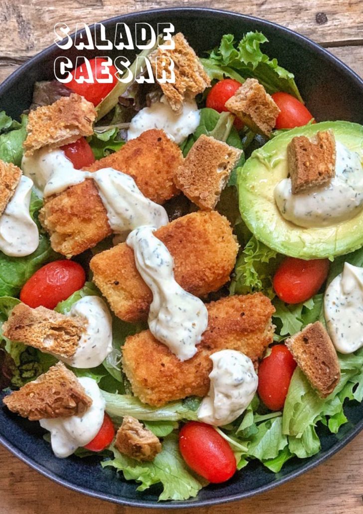 salade caesar vegan