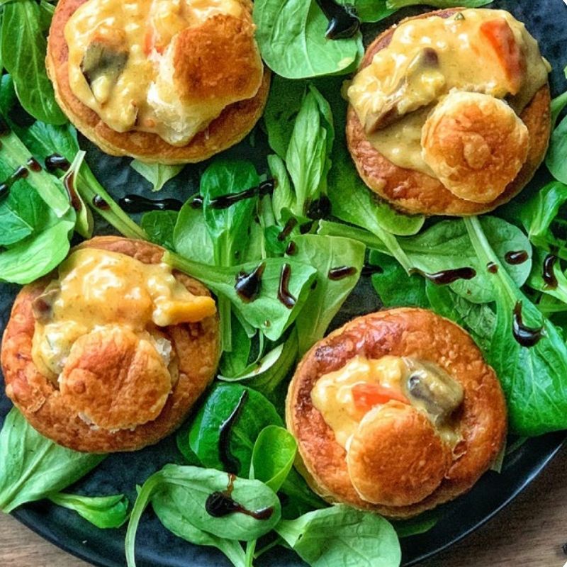 bouchées à la reine vegan